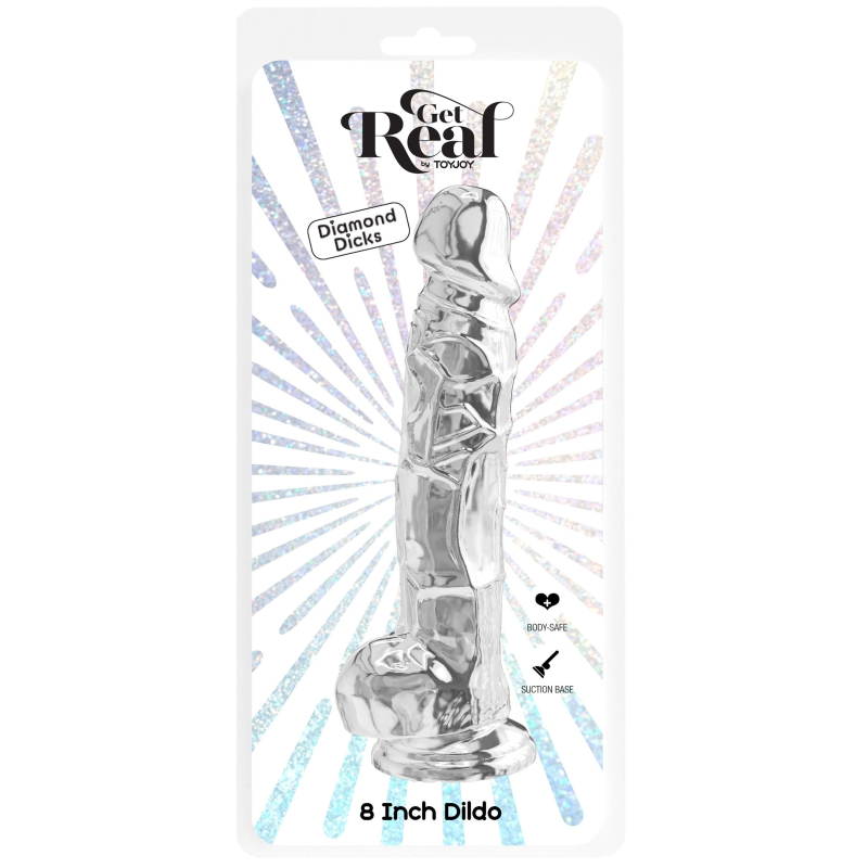 gode realiste diamond dick 18 x 49cm transparent 1