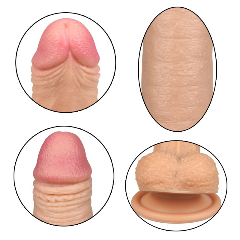 gode realiste dual silicone 13 x 35 cm chair 2