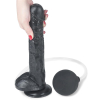 gode realiste ejaculateur squirt 22 x 45cm noir 2