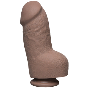 gode realiste fat d ultraskyn 14 x 7 cm caramel scaled
