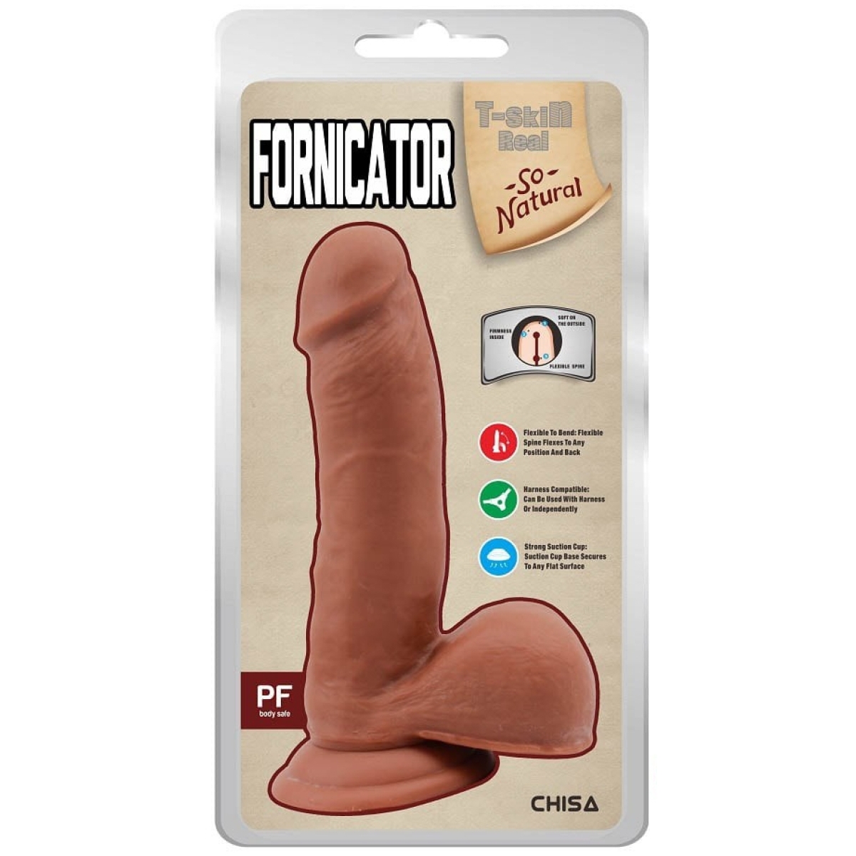 gode realiste fornicator 13 x 4cm latino 1