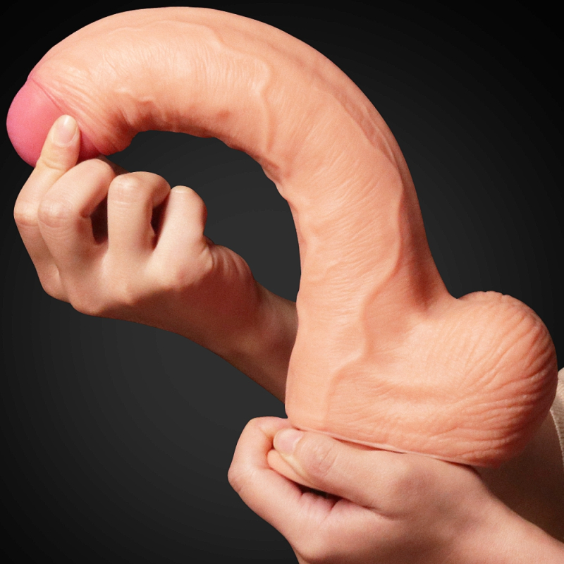 gode realiste king size nature cock 20 x 5cm 8
