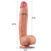gode realiste king size strong nature cock 22 x 57cm 2