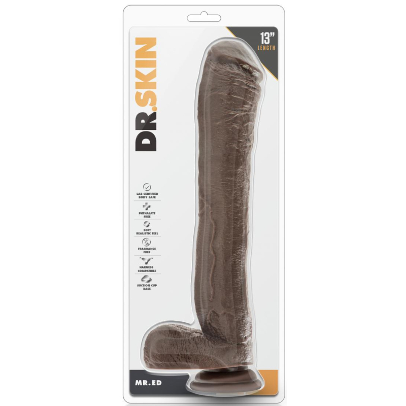 gode realiste mr ed dr skin 28 x 55cm marron 1