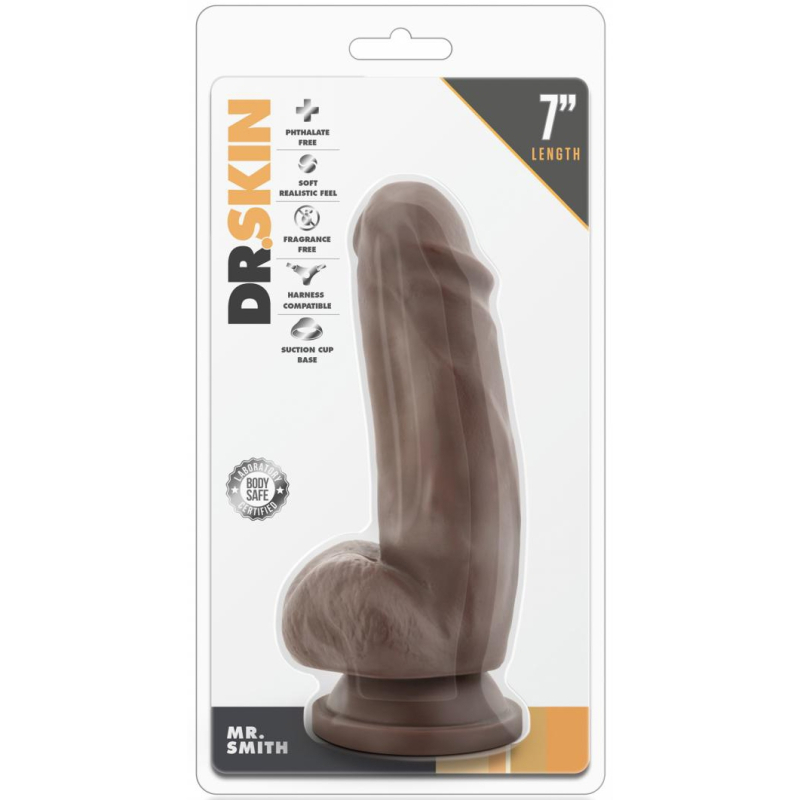 gode realiste mr smith dr skin 14 x 48cm marron 1