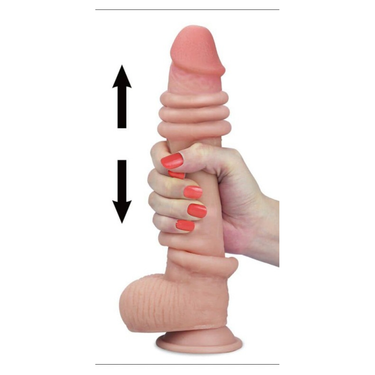 gode realiste sliding skin 13 x 35 cm 5