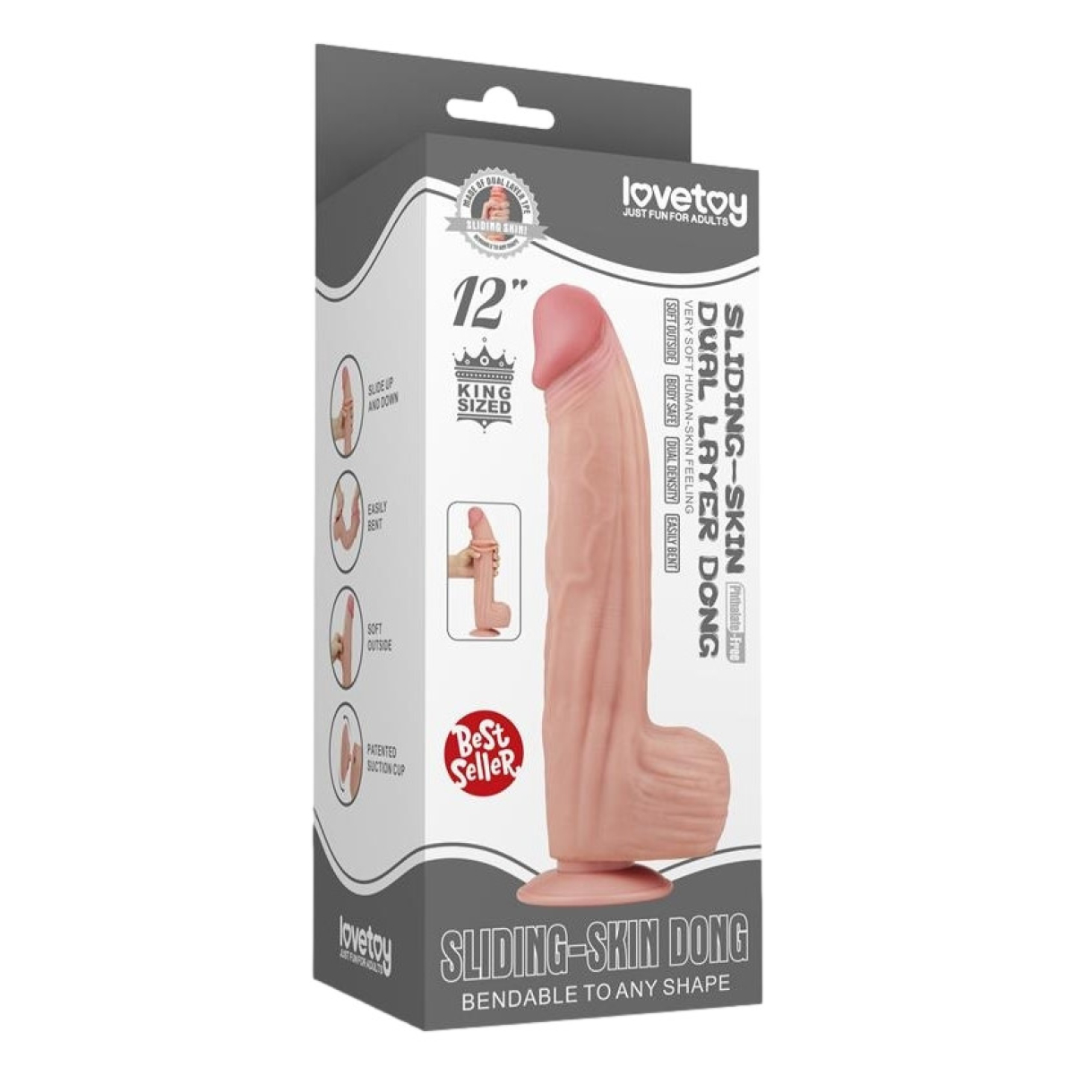 gode realiste sliding skin 23 x 6cm 1