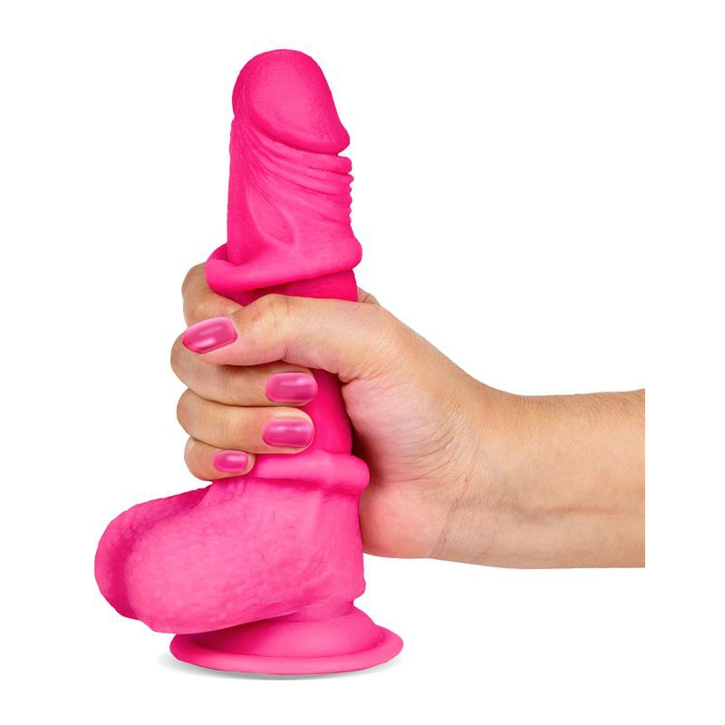 gode realiste slidy cock 125 x 38cm rose 2