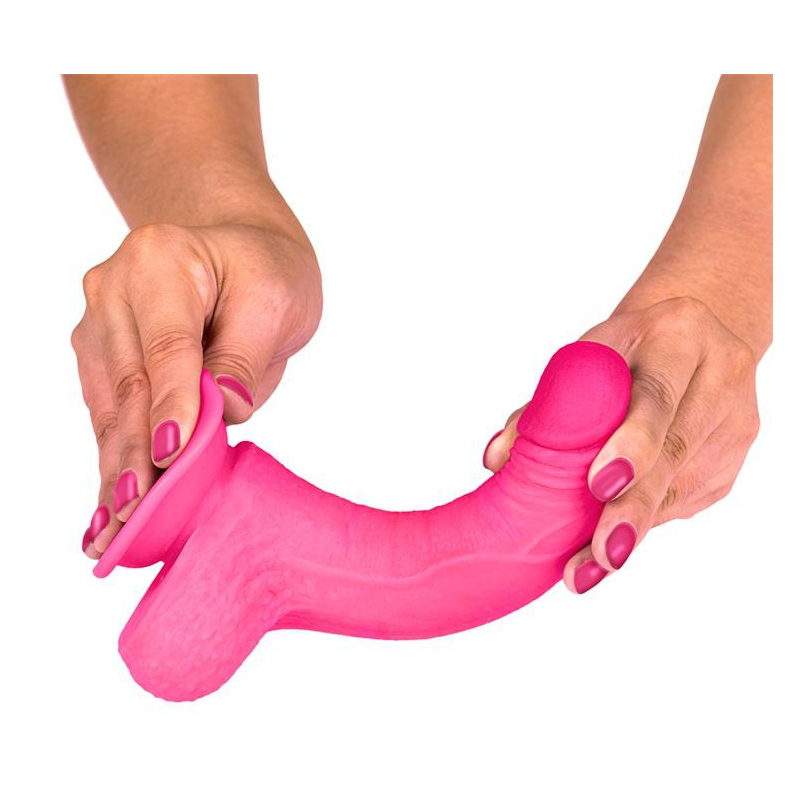 gode realiste slidy cock 125 x 38cm rose 3