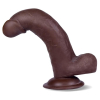 gode realiste slidy cock 15 x 4cm marron 2