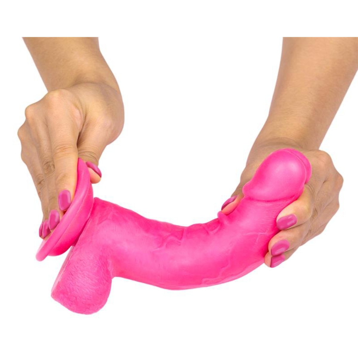 gode realiste slidy cock 15 x 4cm rose 5