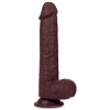 gode realiste slidy cock 17 x 4cm marron