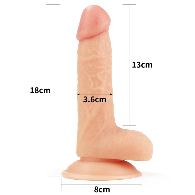 gode realiste soft dude 13 x 35cm 6