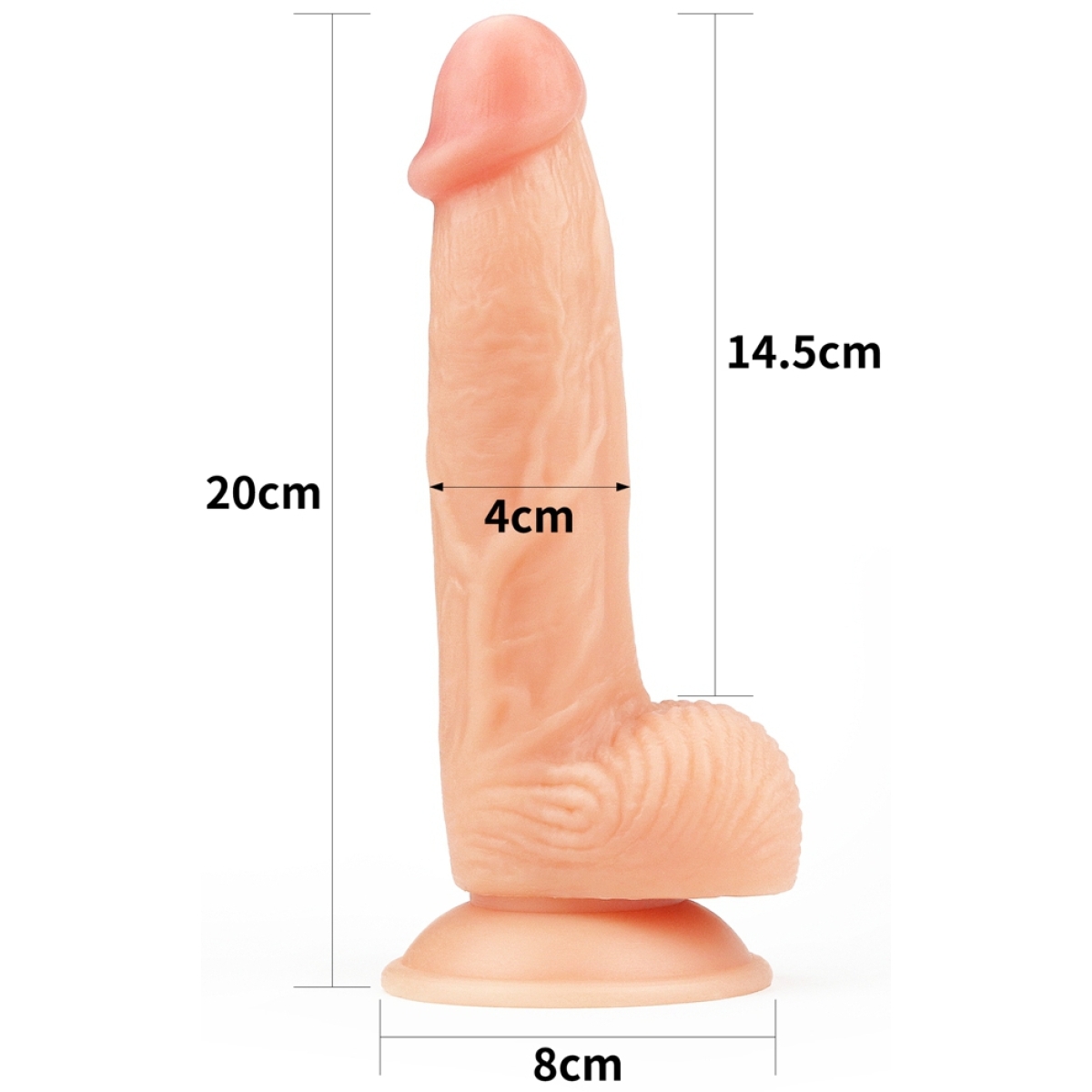 gode realiste soft dude 14 x 4cm 11
