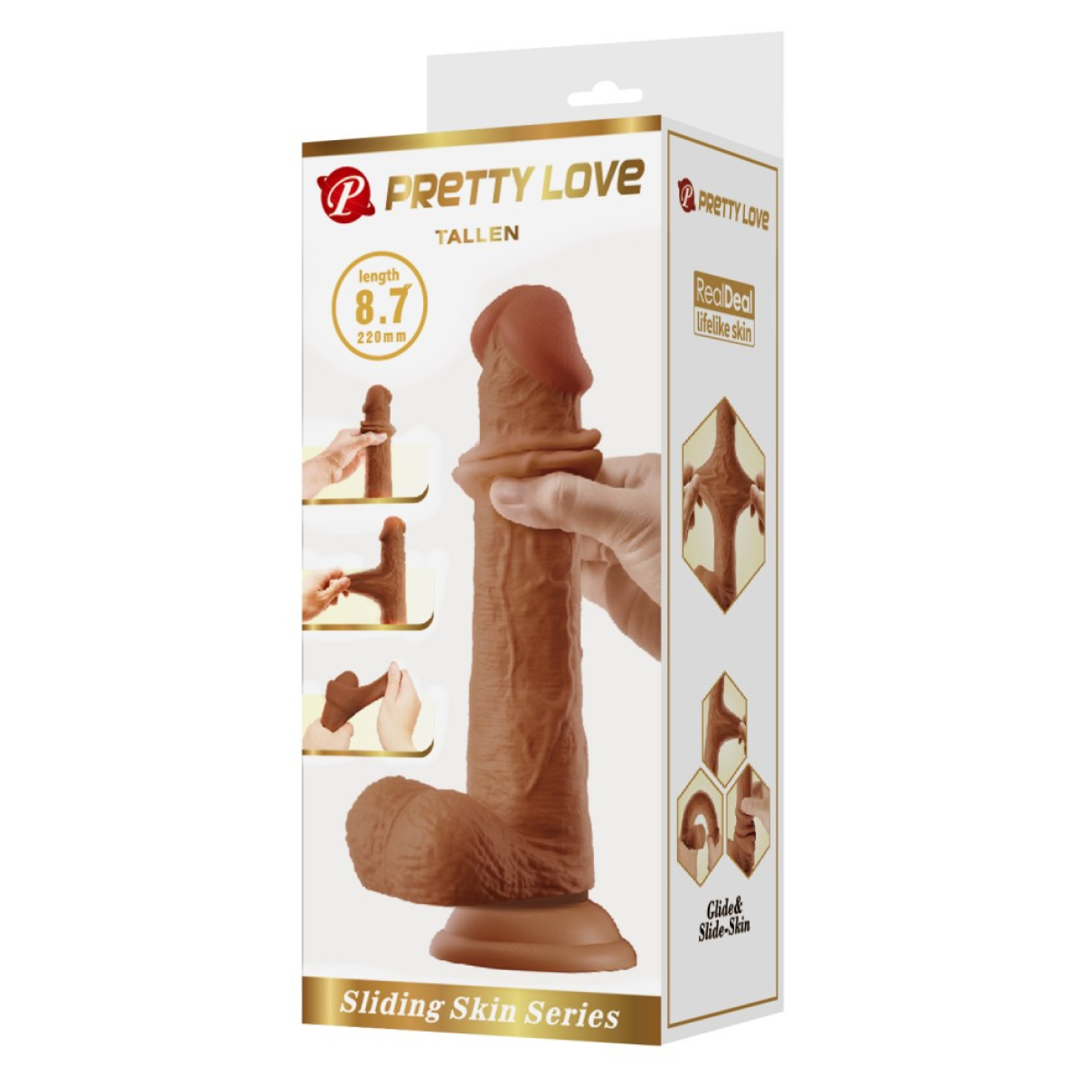 gode realiste tallen 16 x 4 cm marron 1