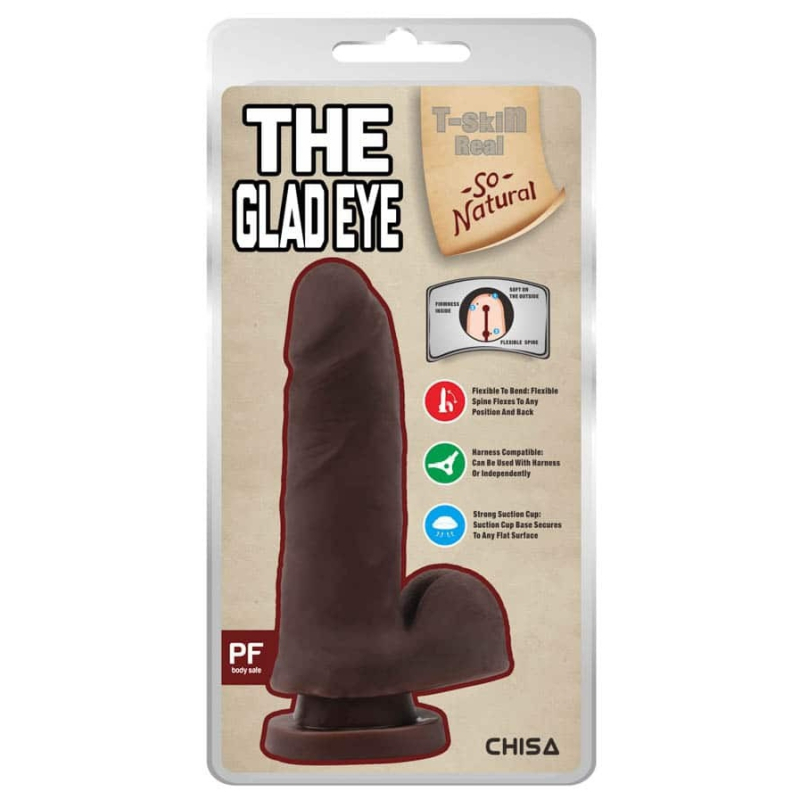 gode realiste the glad eye 11 x 3 cm marron 1