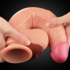 gode realiste uppy king size nature cock 19 x 5cm 5