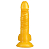 gode realistic billy 16 x 4cm orange 1