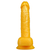 gode realistic billy 16 x 4cm orange 2