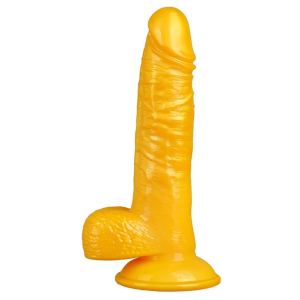 gode realistic billy 16 x 4cm orange