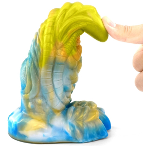 gode rhegax 16 x 65cm dore bleu