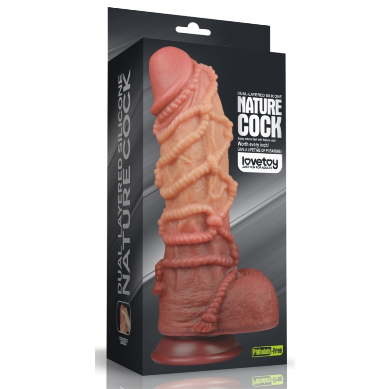 gode rope cock 20 x 8cm 1
