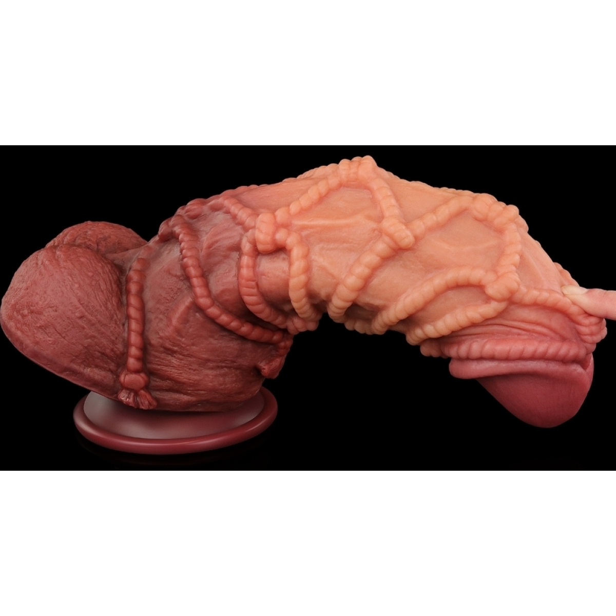 gode rope cock 20 x 8cm 7