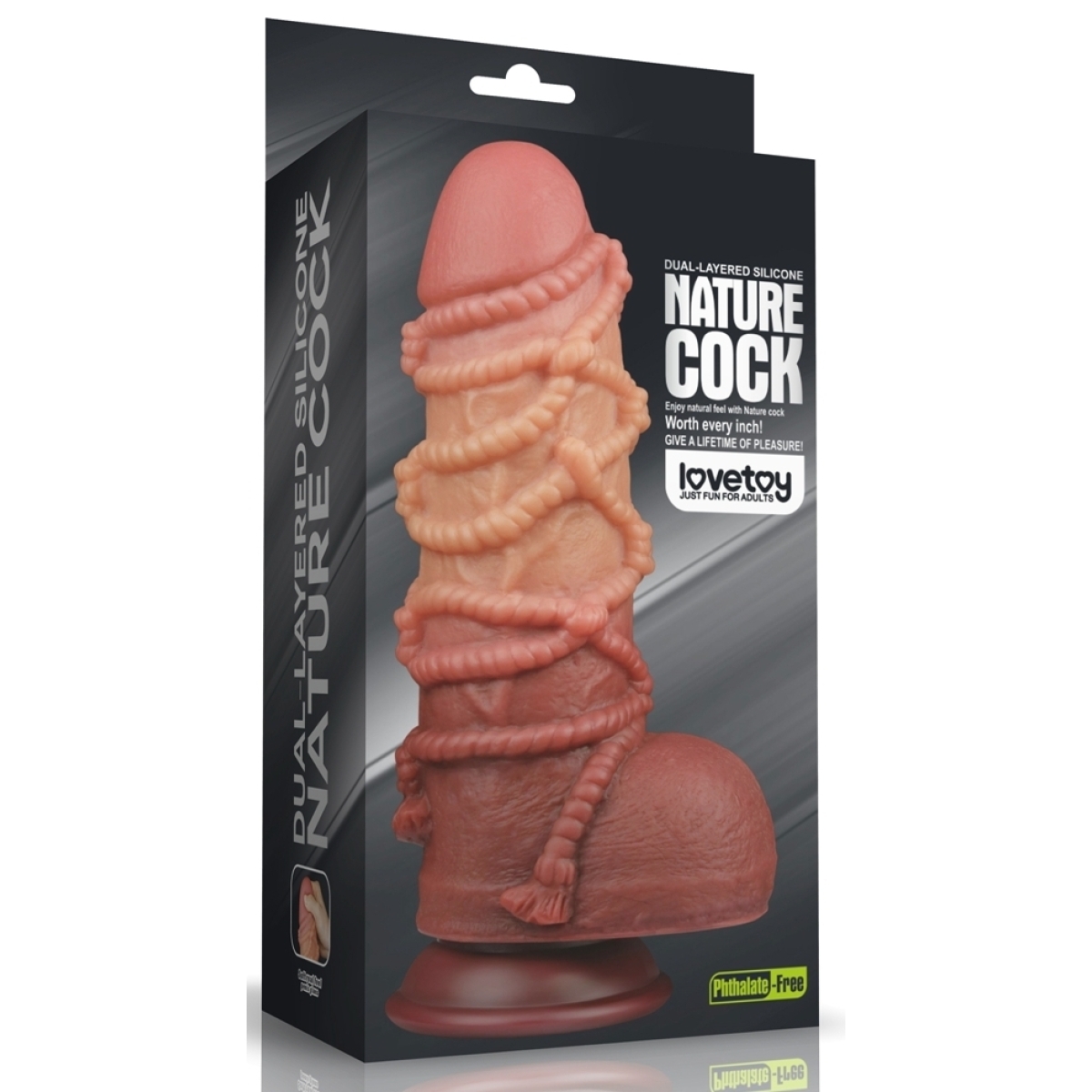 gode rope dick 17 x 7cm 1