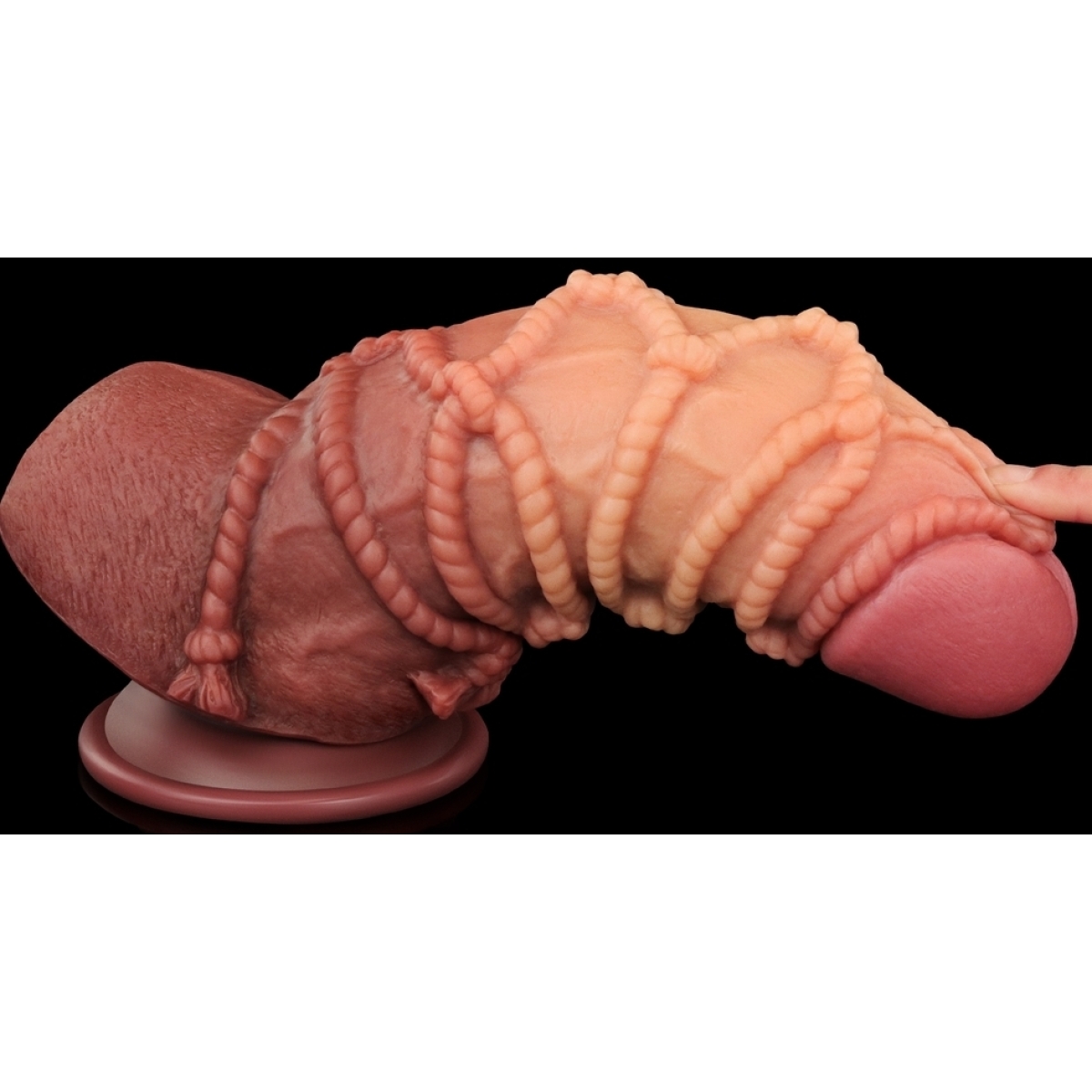 gode rope dick 17 x 7cm 5
