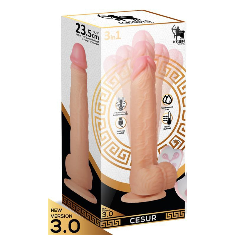 gode rotatif cesur centauro 18 x 4cm 1