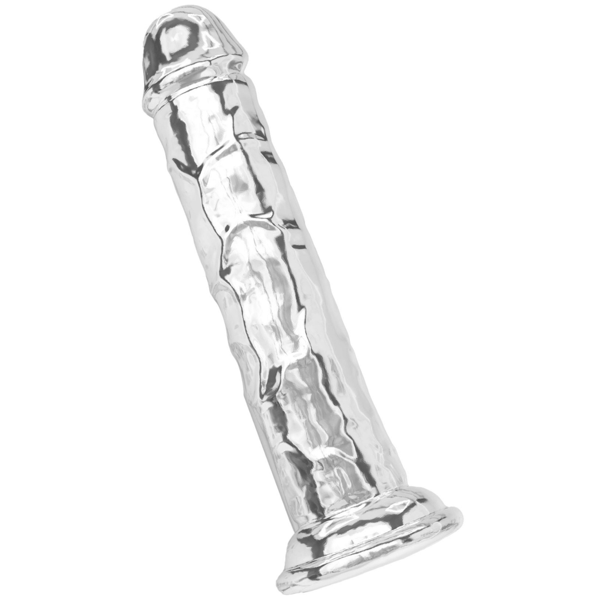 gode sans bourse diamond dick 20 x 4cm transparent 2