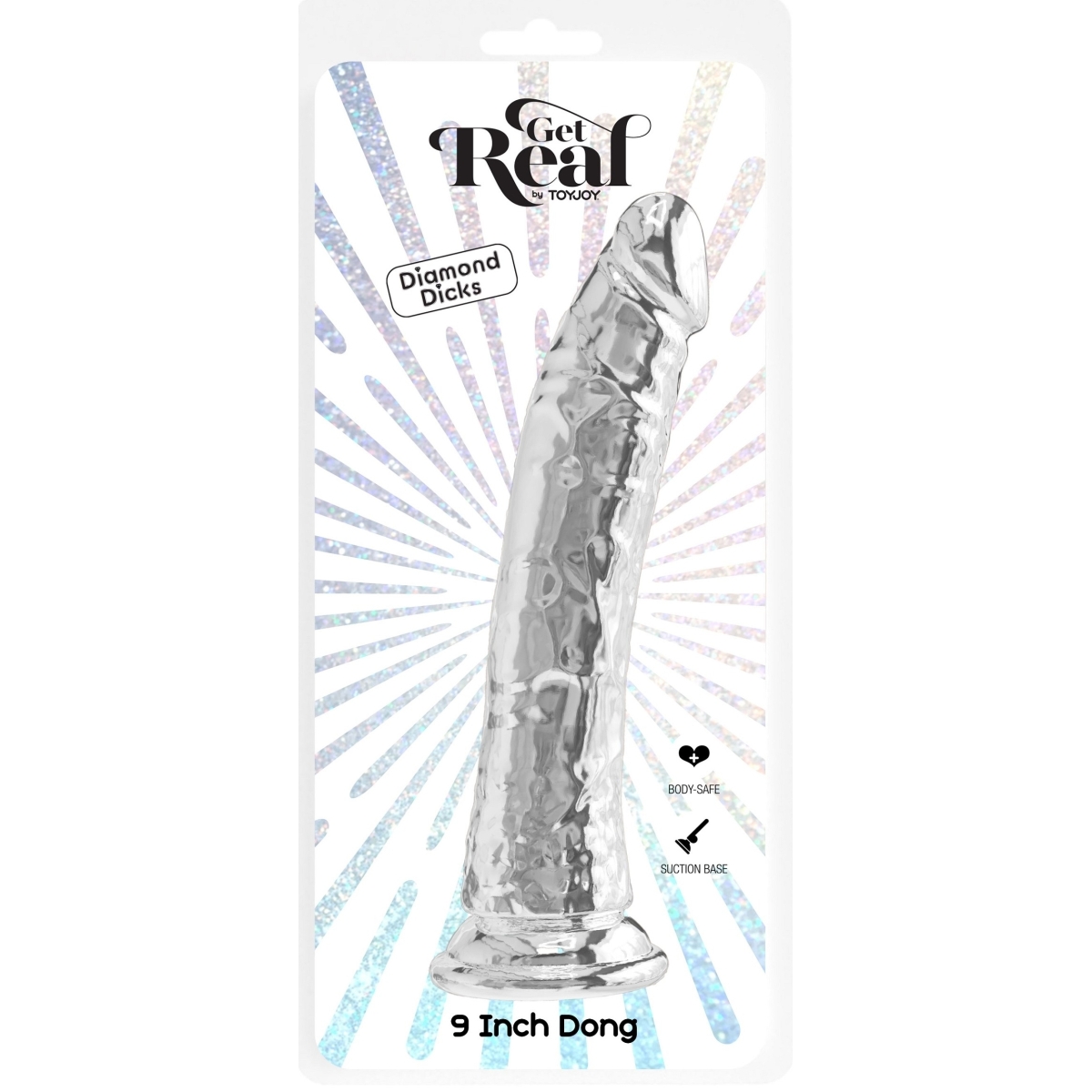 gode sans bourse diamond dick 23 x 45cm transparent 1