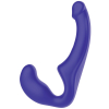 gode sans harnais purpie 16 x 4cm