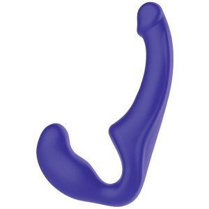 gode sans harnais purpie 16 x 4cm