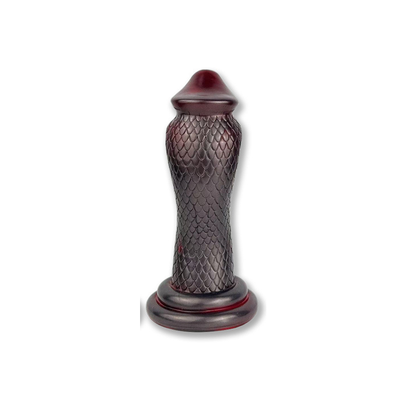 gode serpent kobra 19 x 6cm rouge 1