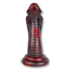 gode serpent kobra 19 x 6cm rouge