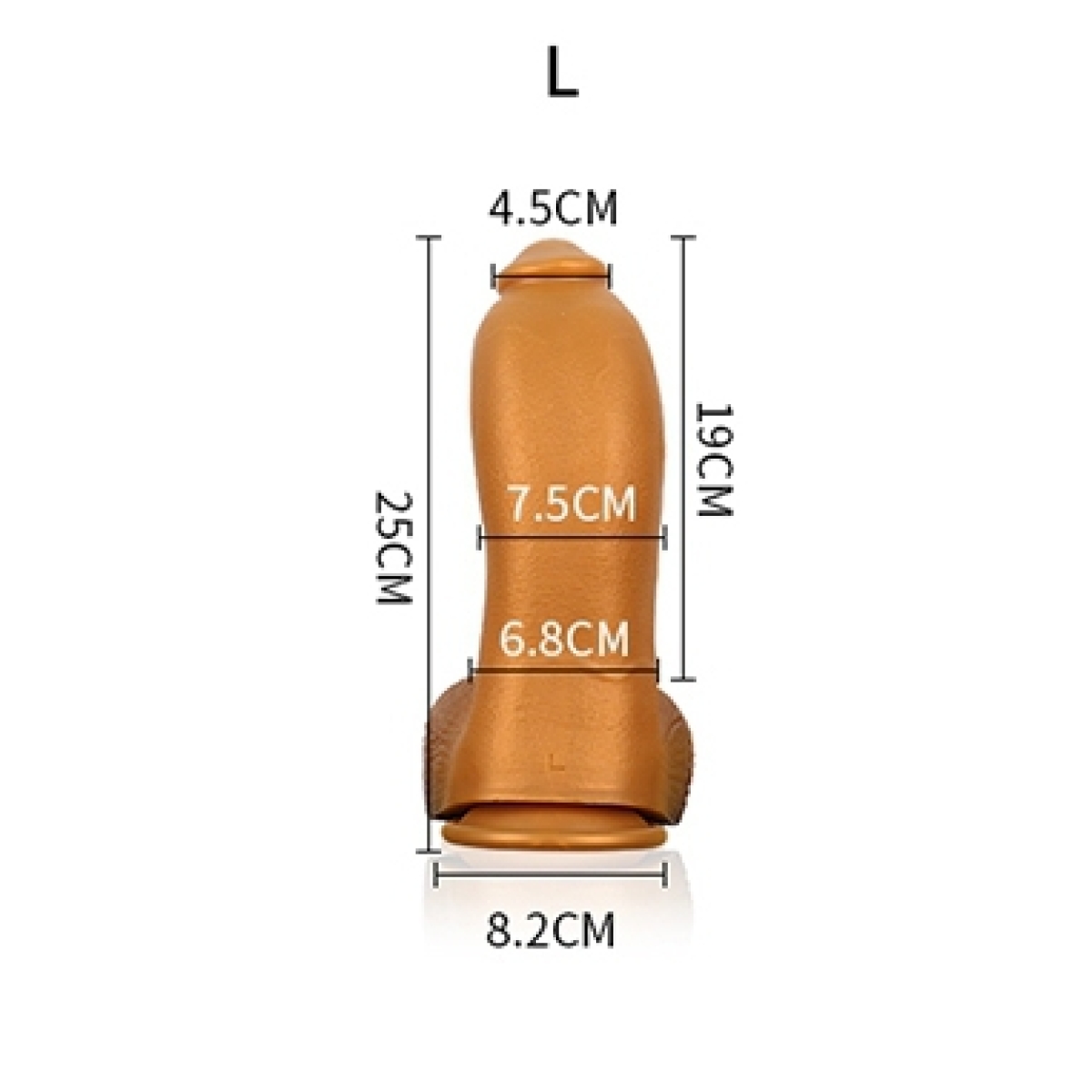 gode silicone ashika l 19 x 75cm 7