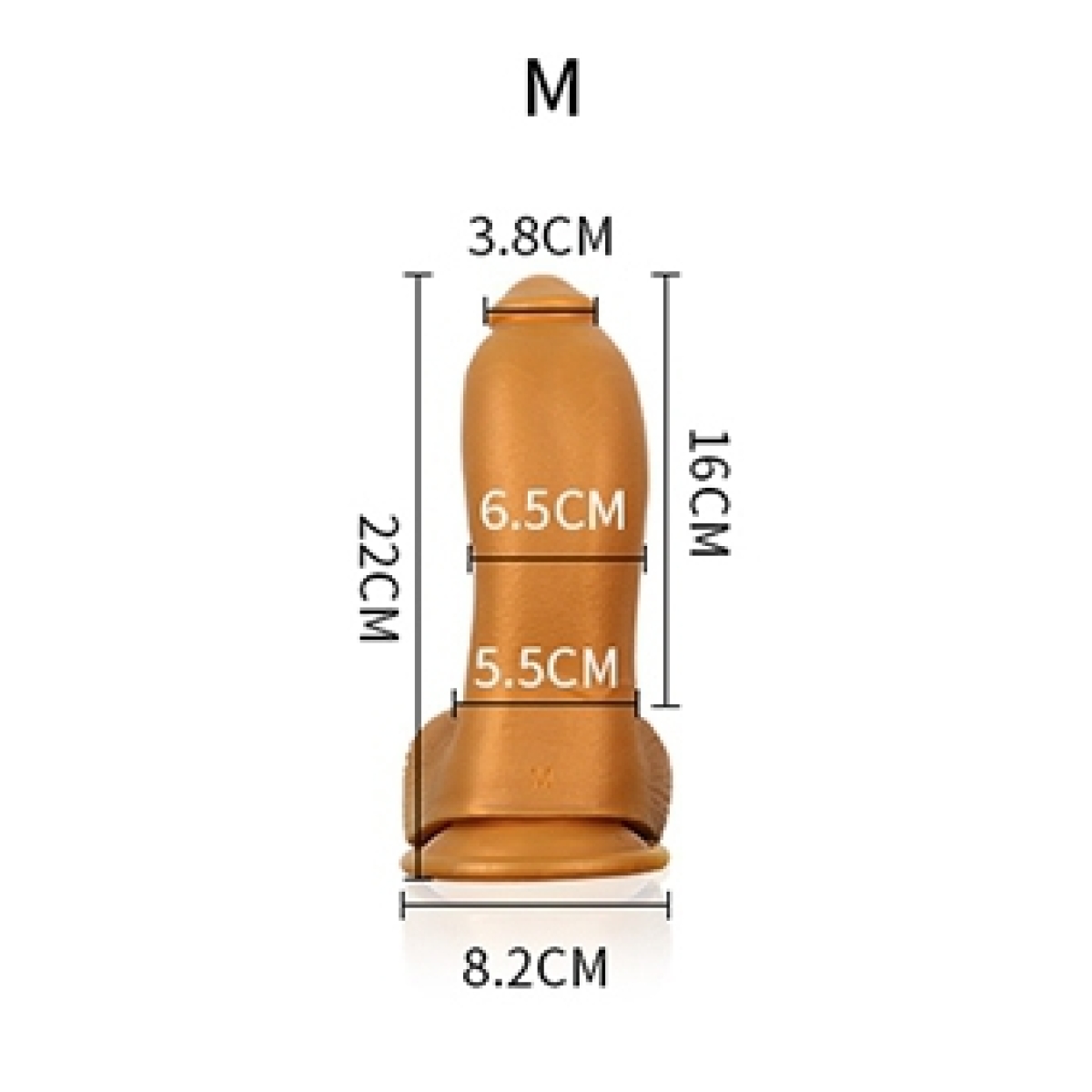 gode silicone ashika m 16 x 65cm 7