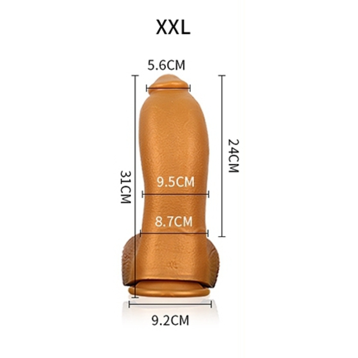 gode silicone ashika xxl 24 x 95cm 7