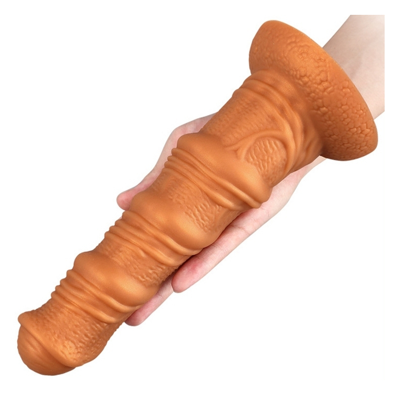 gode silicone ribhorse 21 x 55cm 1