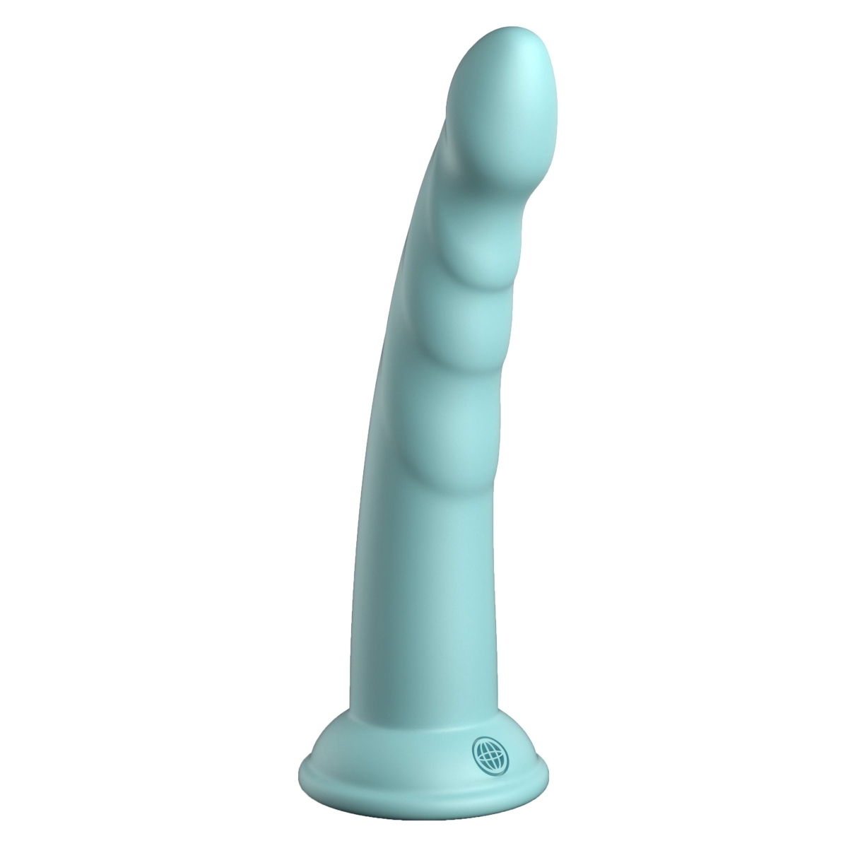 gode silicone slim seven 18 x 36cm turquoise