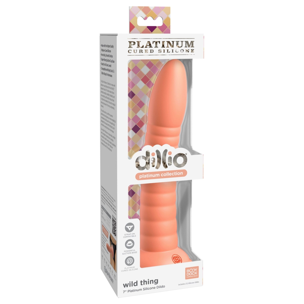 gode silicone wild thing 18 x 35cm orange 1 scaled