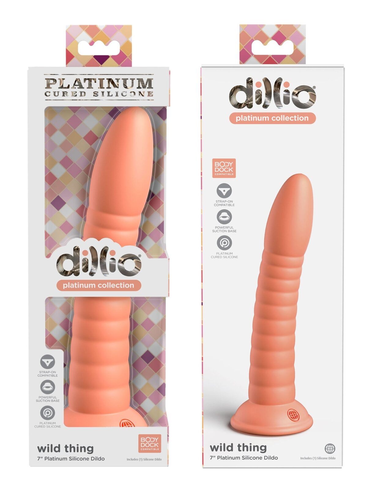 gode silicone wild thing 18 x 35cm orange 4
