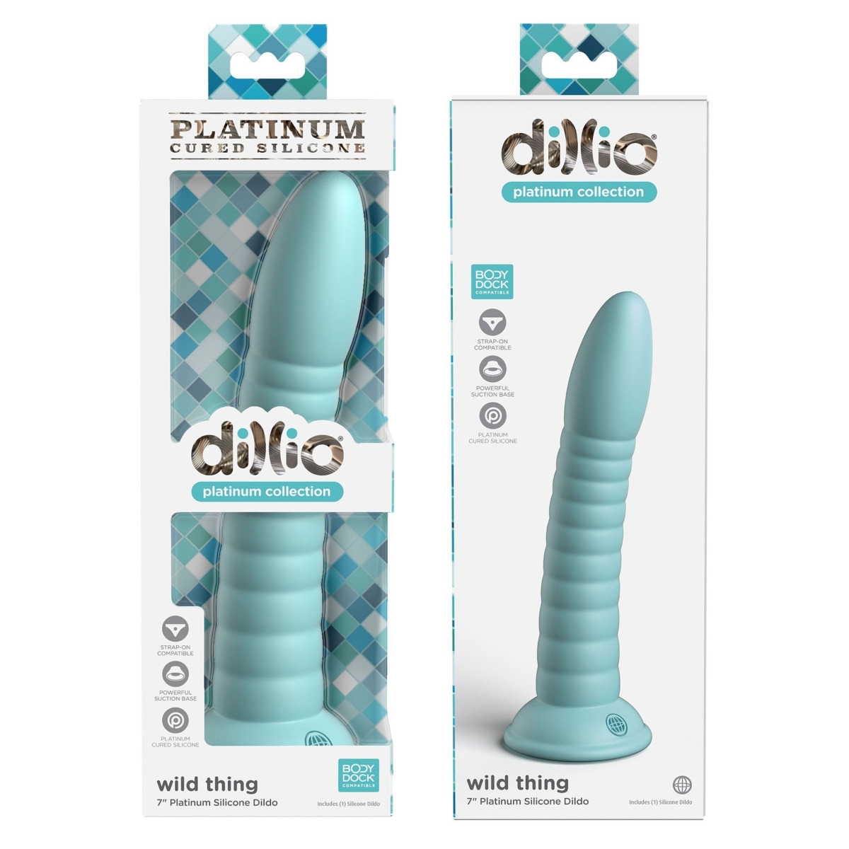 gode silicone wild thing 18 x 35cm turquoise 4