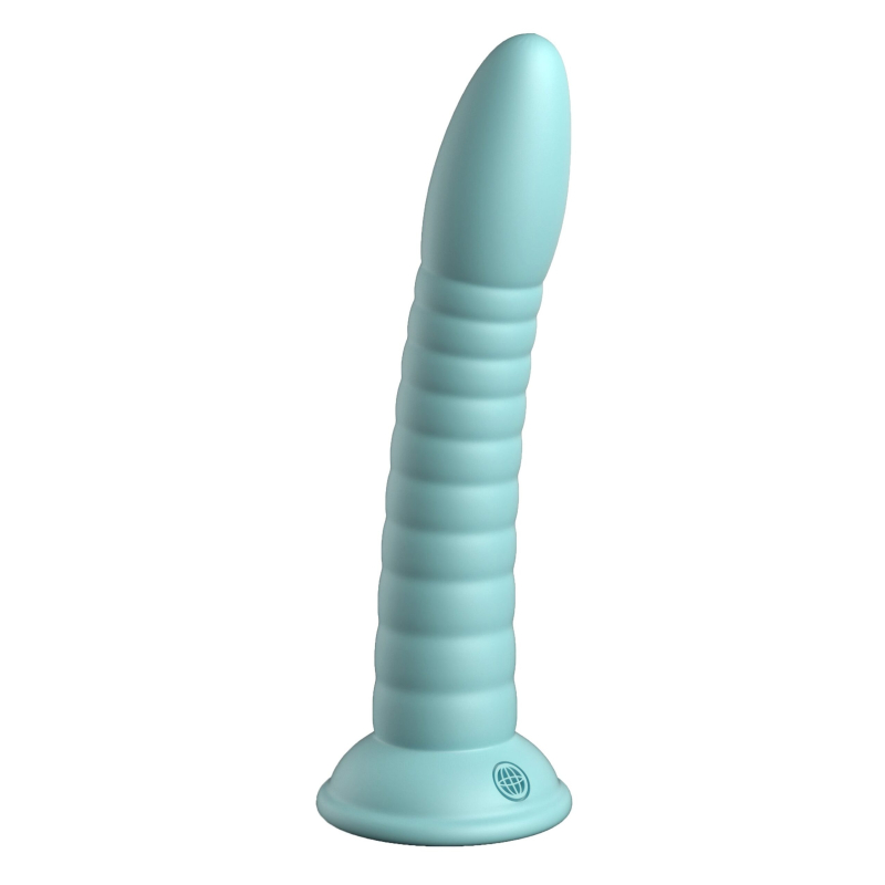 gode silicone wild thing 18 x 35cm turquoise scaled