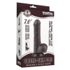 gode sliding skin 12 x 37 cm noir 1