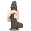 gode sliding skin 13 x 35cm marron