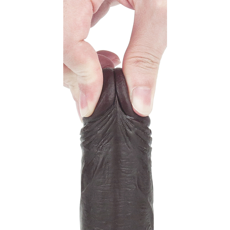 gode sliding skin 13 x 35cm marron 11