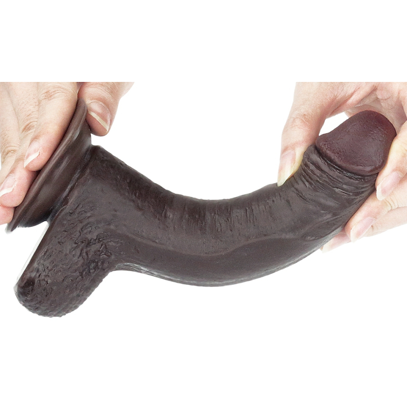 gode sliding skin 13 x 35cm marron 4