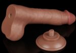 gode sliding skin 13 x 37cm marron 5